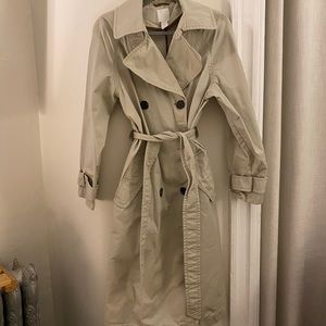 H&M Cream colored trench coat